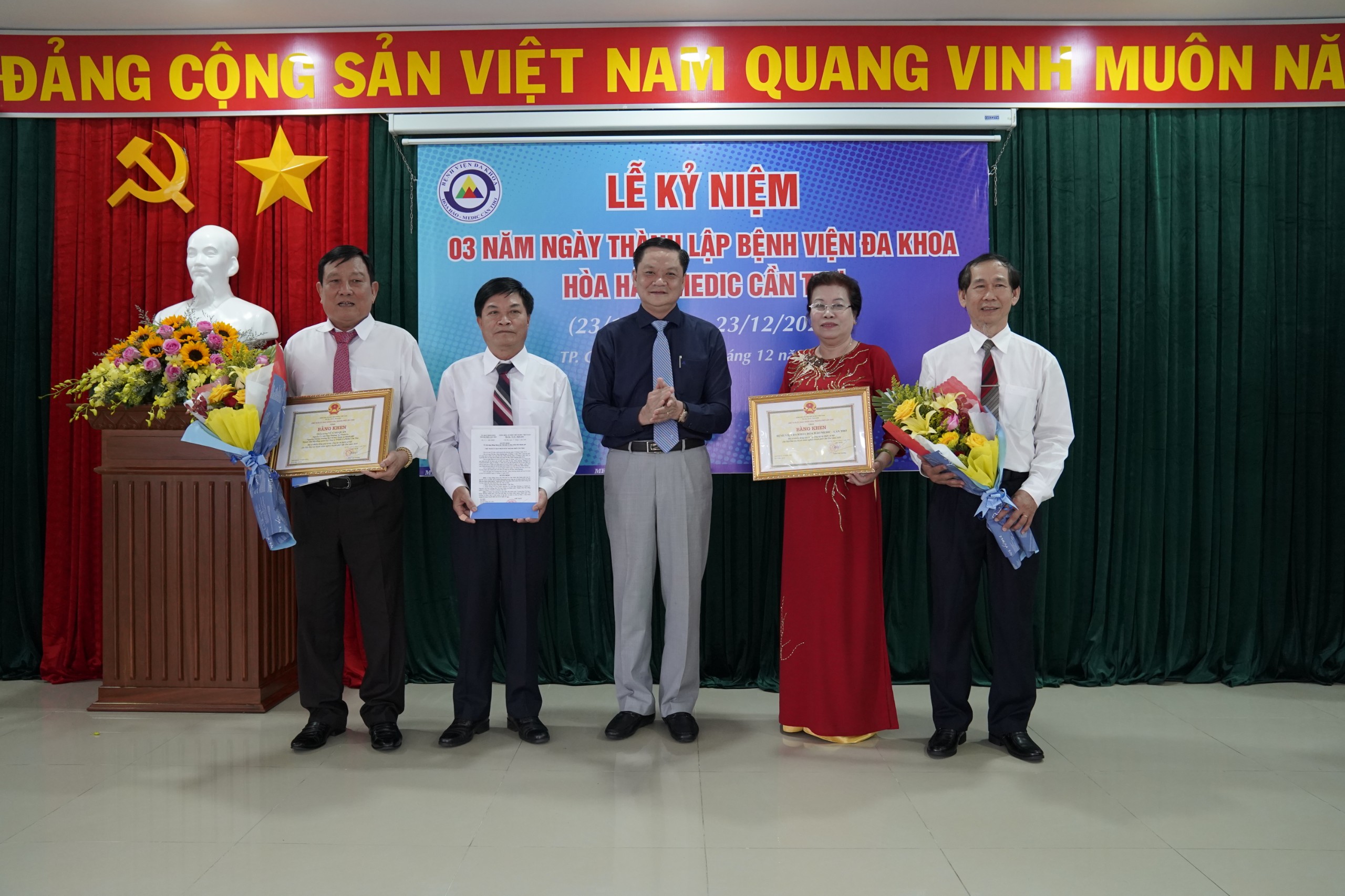 Kỷ niệm 3 năm thành lập Bệnh viện Đa khoa Hòa Hảo-Medic Cần Thơ